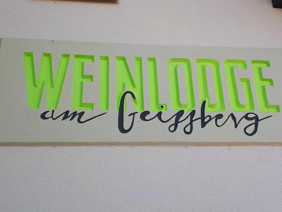 Weinlodge Am Geissberg Eberstadt Экстерьер фото